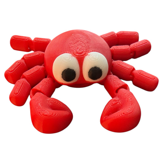 🦀 Krusty le Crabe Dynamo – Figurine Articulée Happy Wallaby